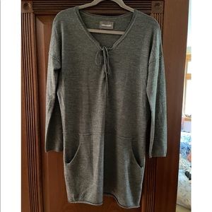 Zadig & Voltaire grey sweater tunic